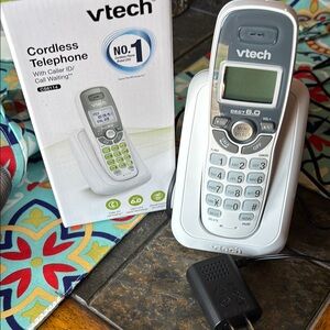 VTech Gray Cordless Telephone with Caller ID